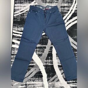 CO Men's Deep Blue Straight Jeans